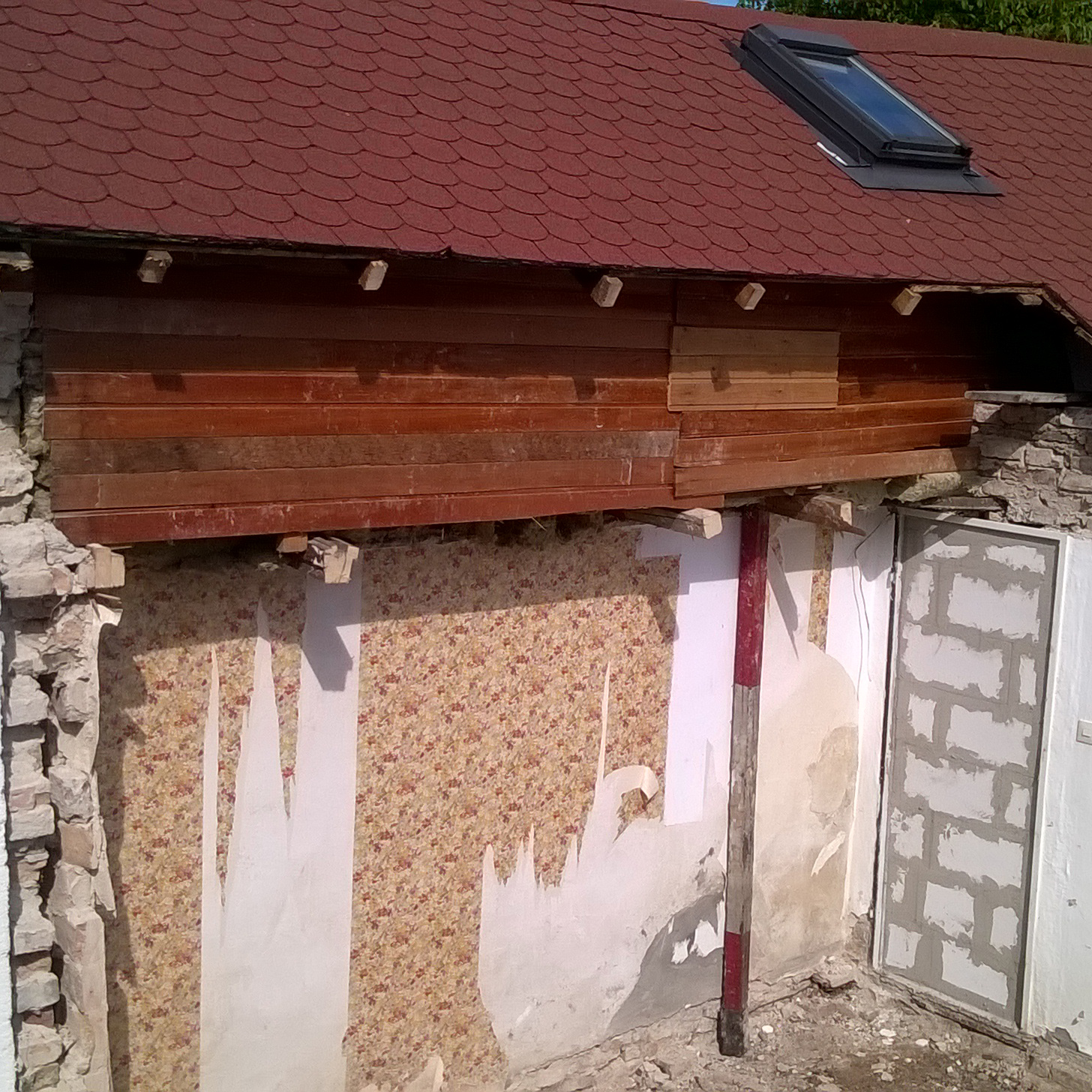 Fundament Gartenlaube